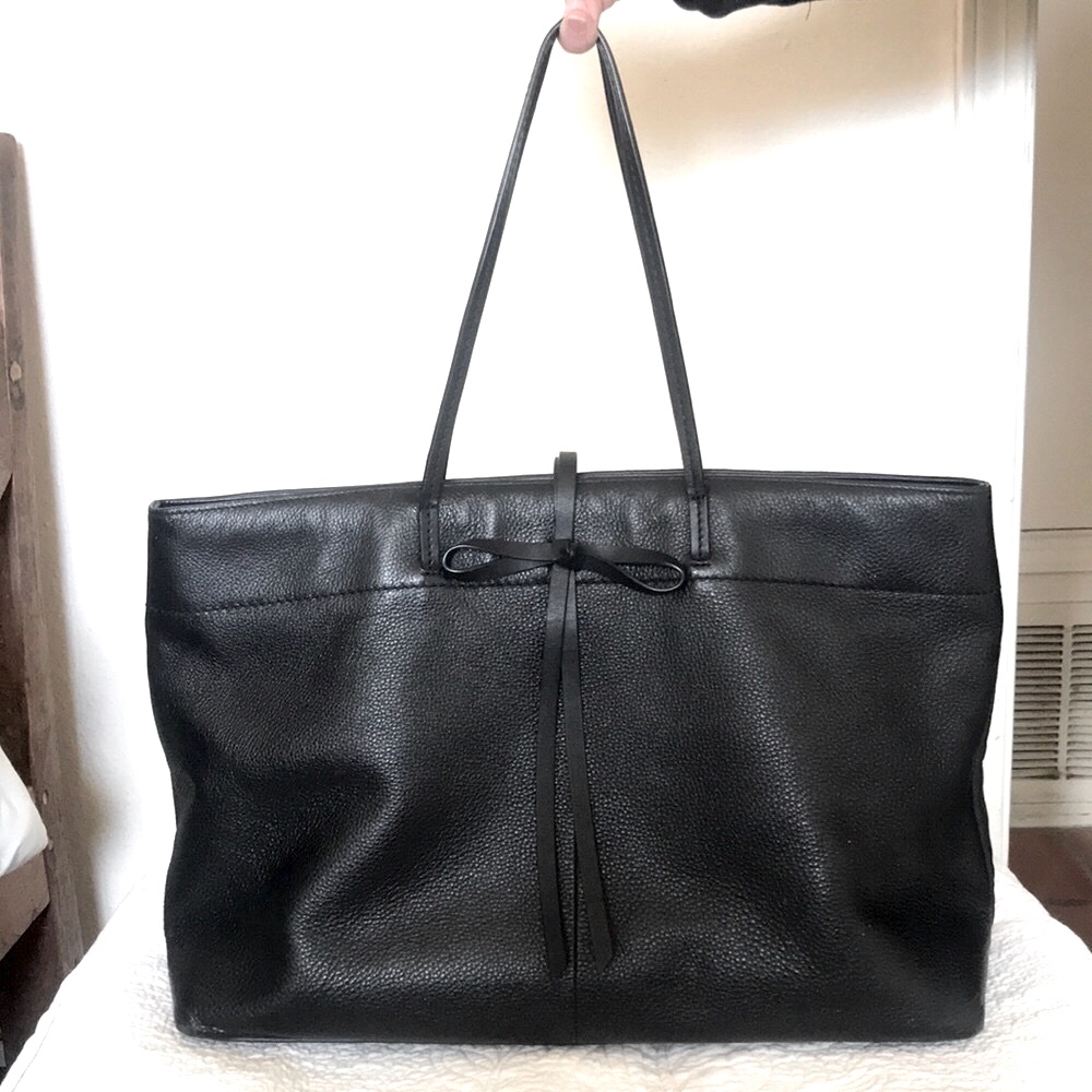 Zac Posen Leather Tote Bag